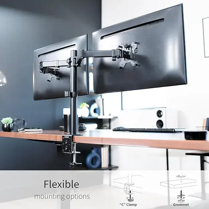 VIVO Dual Monitor Desk Mount