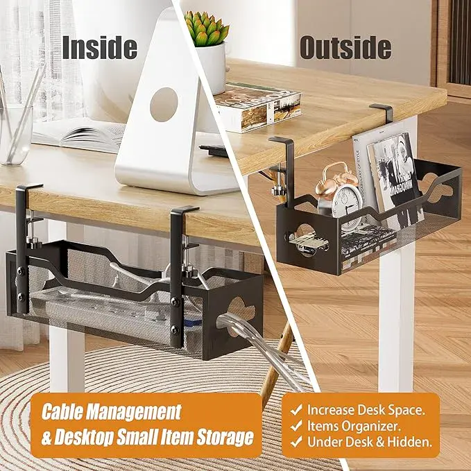 Cable Management Under Desk 13.38"