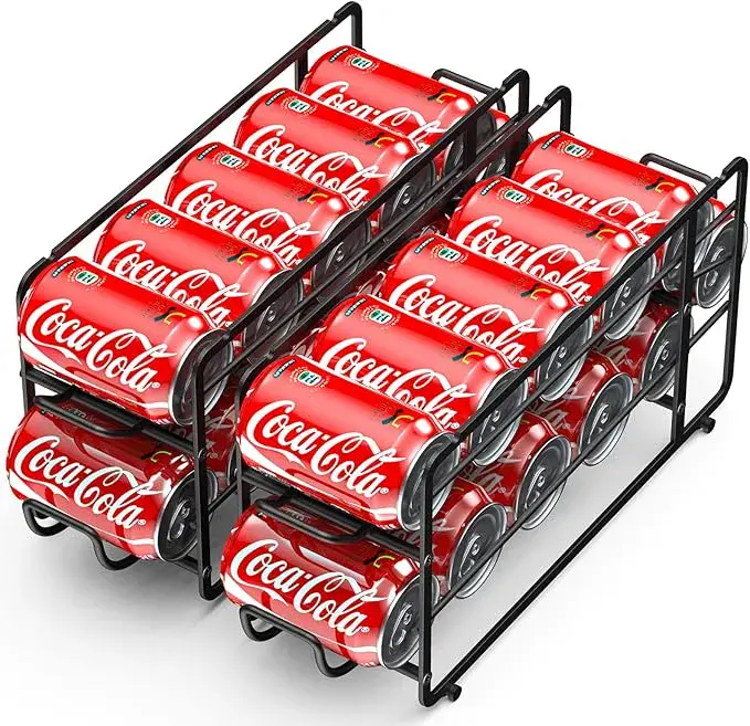 Soda Can Organizer Storage Rack