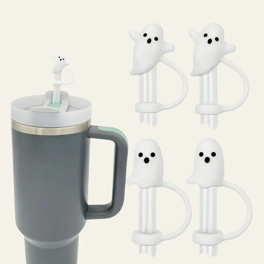 Ghost Straw Stanley Cup Covers