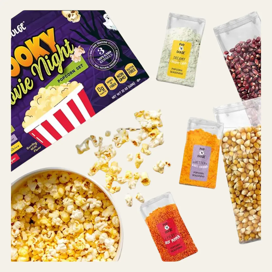 Popcorn Spooky Movie Night