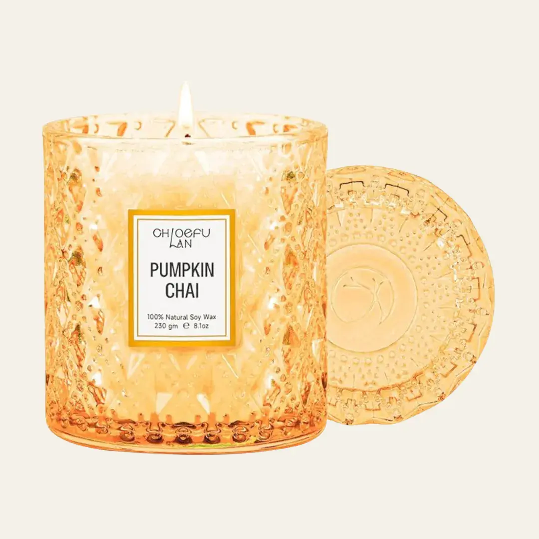 Pumpkin Chai Scented Candles