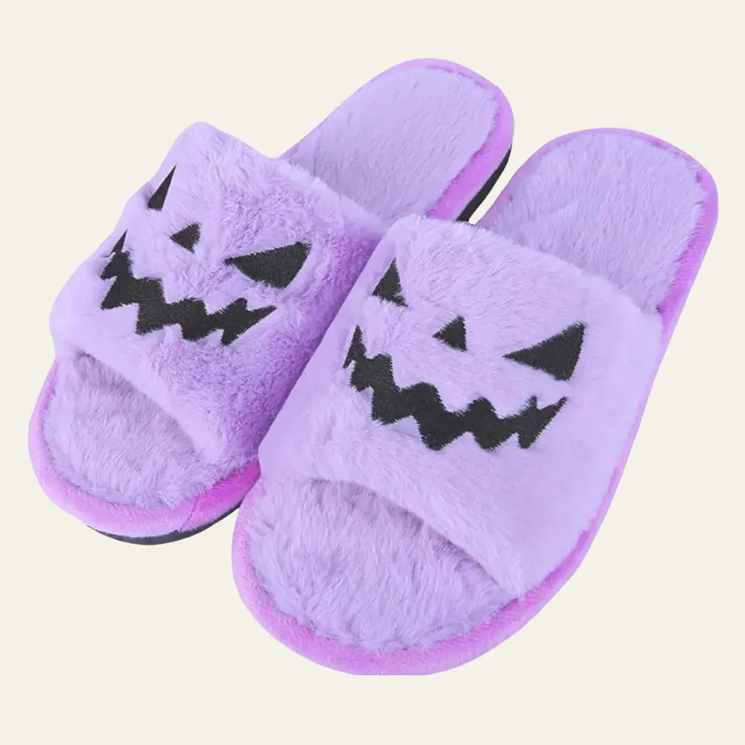 Spooky Slides Halloween Slippers