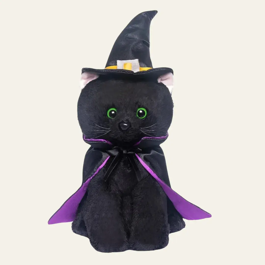 Pumpkin Plush Bat Cat