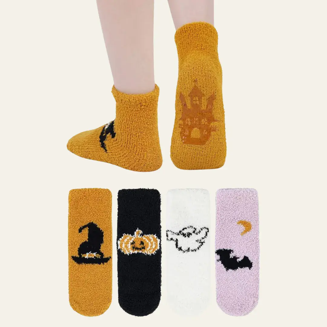 Fuzzy Fluffy Microfiber Socks