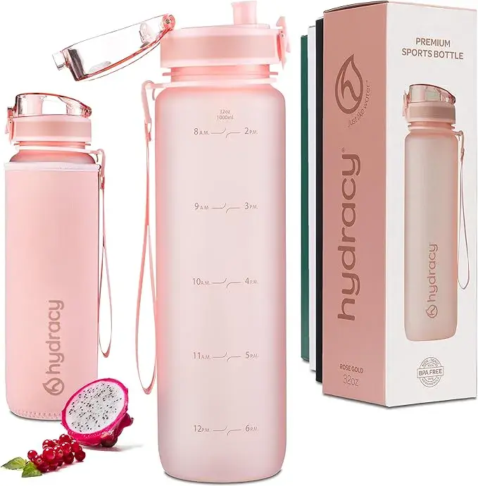 Water Bottle with Time Marker