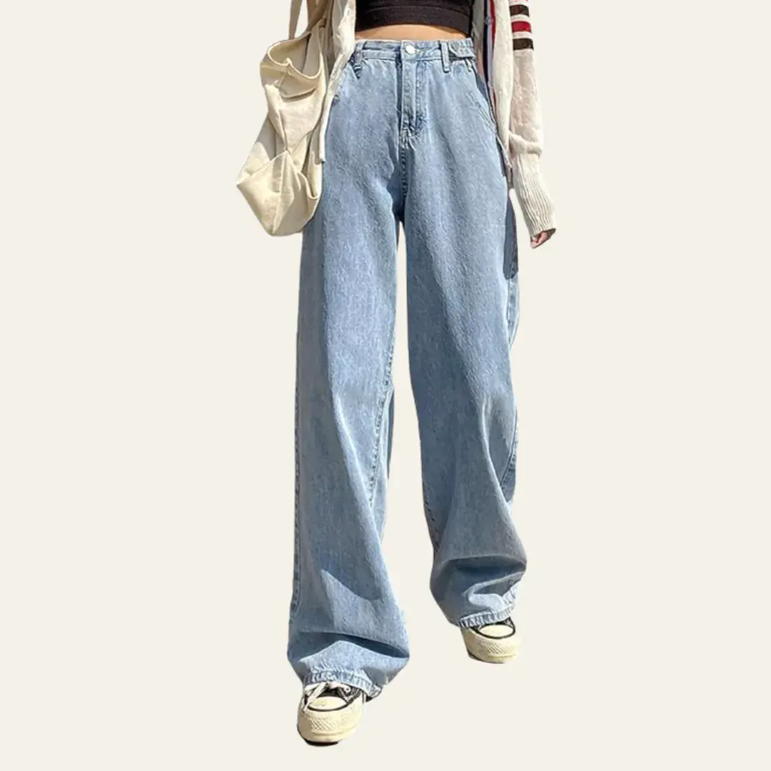 High Waist Baggy Jeans