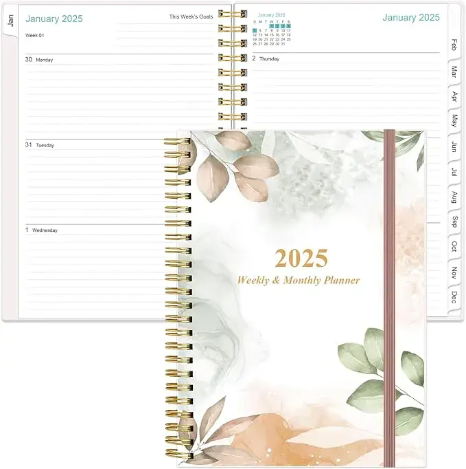 2025 Weekly and Monthly Planner