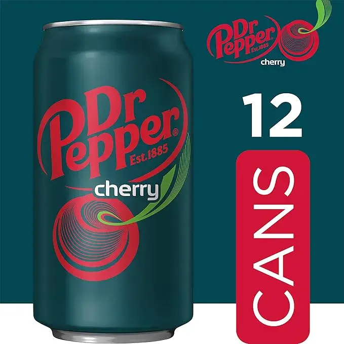 Dr Pepper Cherry Soda 12 pack