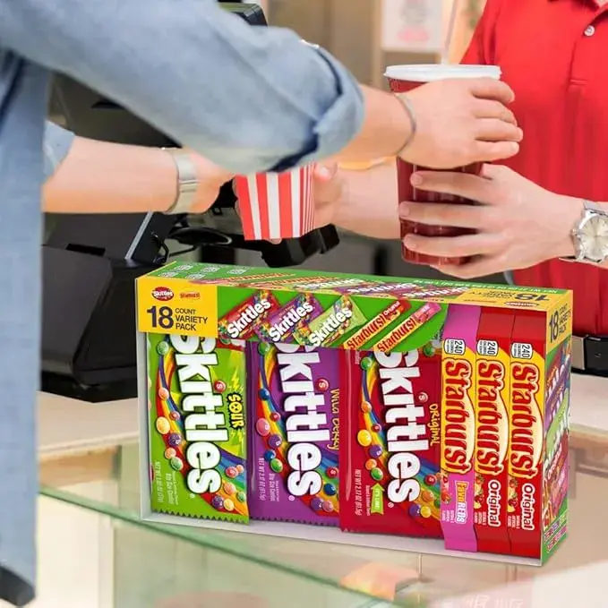 Skittles and Starburst