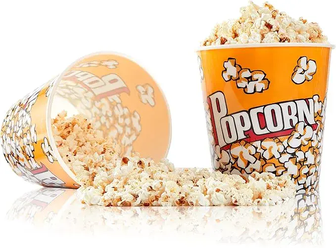 Popcorn Containers Retro Style