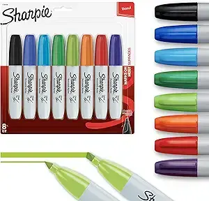 SHARPIE Permanent Markers 8 Count