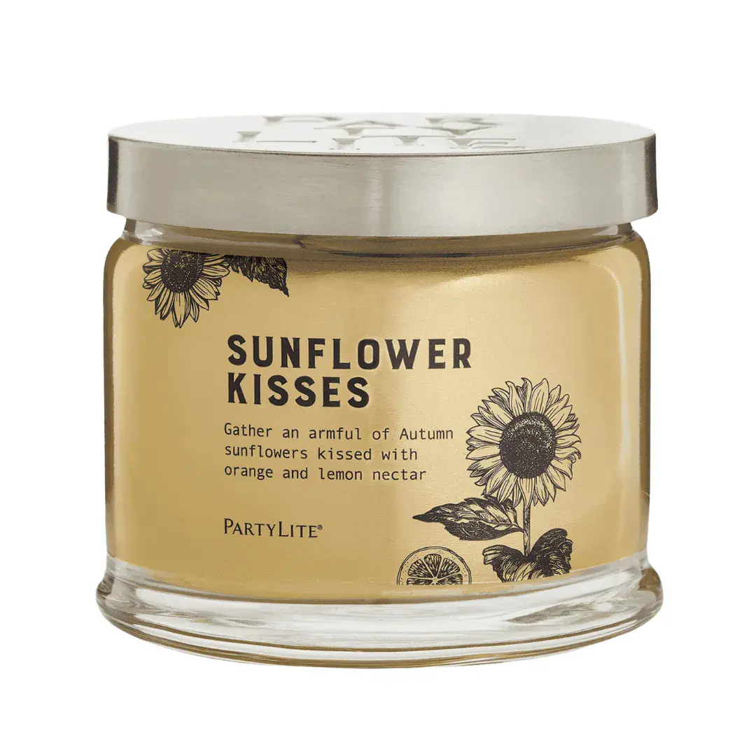Sunflower Kisses 3-Wick Jar Candle