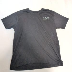 Maui and Sons Black Logo Tee XL