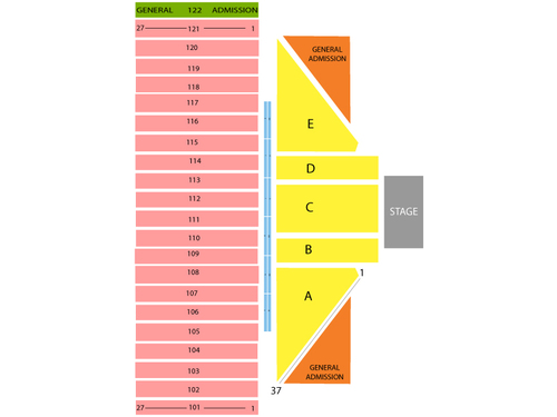 Jeff Dunham Venue Map