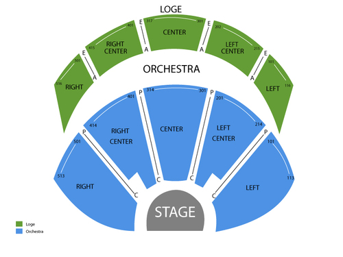 Act One Venue Map