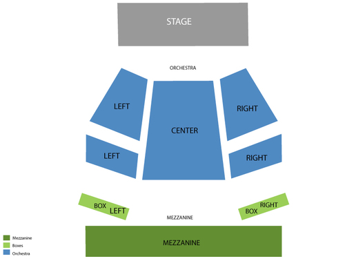 Gil Cates Theater - Geffen Playhouse Seating Chart