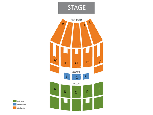 Straight No Chaser Venue Map