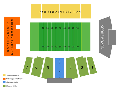 Dix Stadium Seating Chart