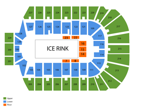 blue cross arena seating chart amp events in rochester ny meadowbrook hall seating chart