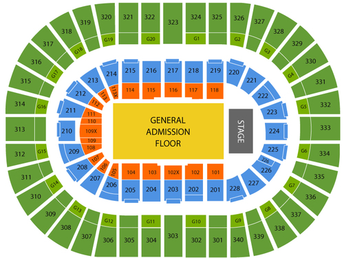 Nassau Coliseum Seating Chart