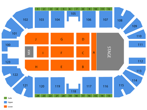 Ovintiv Events Centre Seating Chart