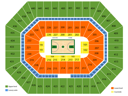 BMO Harris Bradley Center Seating Chart & Events in Milwaukee, WI