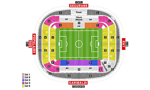 Allianz Riviera Seating Chart