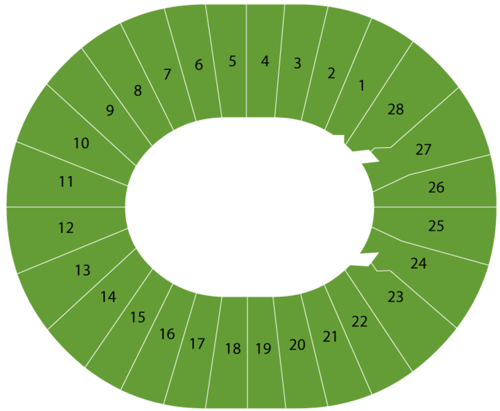 DCI - Drum Corps International Venue Map