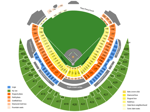 Kauffman Stadium Seating Chart & Events in Kansas City, MO