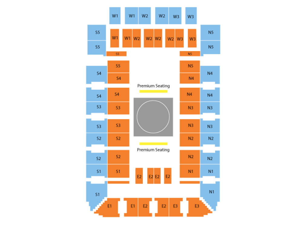 Recreation Hall - Penn State University seating map and tickets