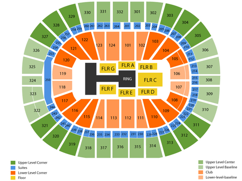 New Orleans Arena Seating Chart