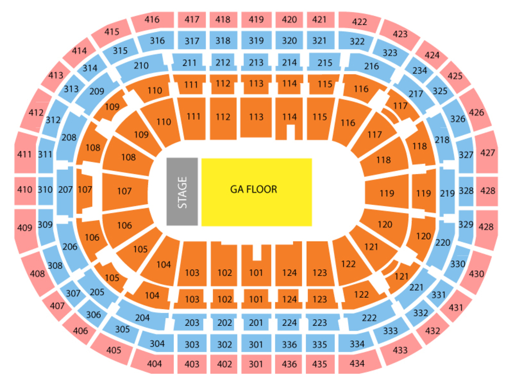 Matt Rife (Rescheduled from 7/13) Venue Map
