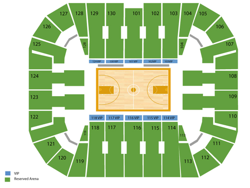 Duquesne Dukes at George Mason Patriots Basketball Venue Map