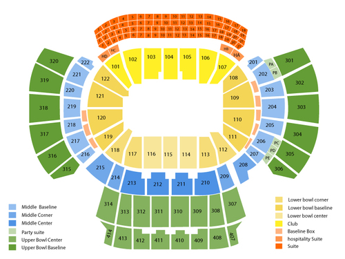 Philips Arena Seating Chart