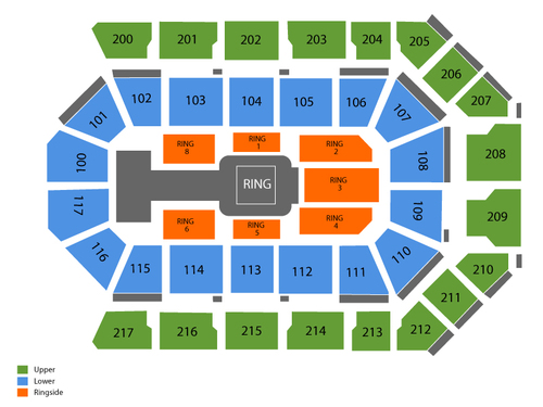 Rabobank Theater Seating Chart