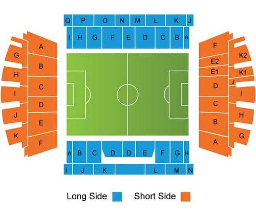 Groupama Stadium Seating Chart