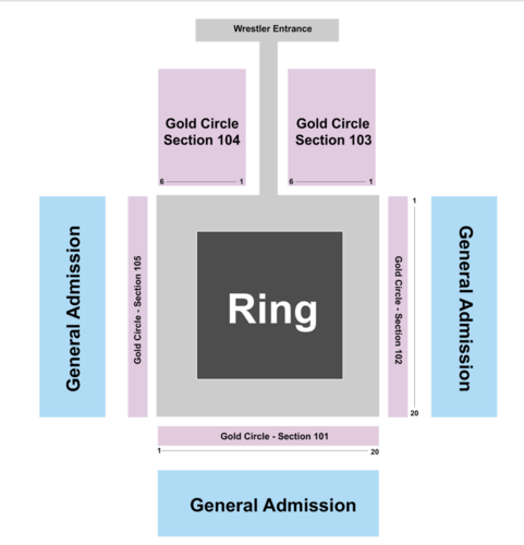 Tom Fellows Community Center Seating Chart