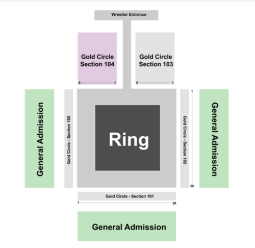 Dade City Armory Seating Chart