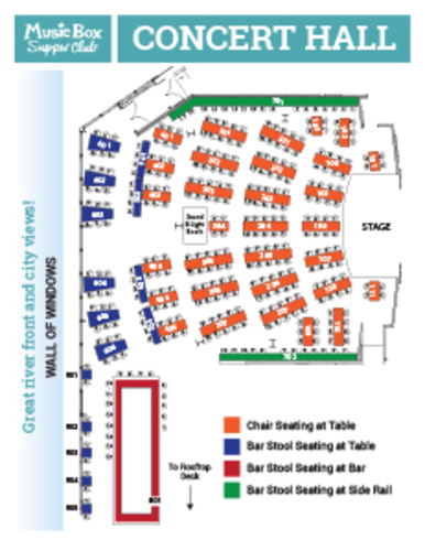 Music Box Concert Hall Seating Chart