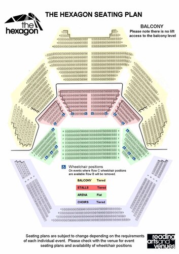 Hexagon Theatre Seating Chart