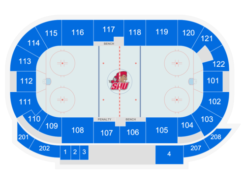 Martire Family Arena Seating Chart