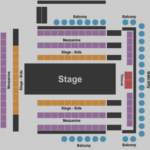 Arizona Rose Theatre Seating Chart