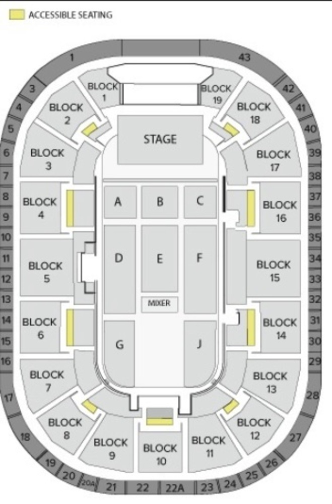 Marilyn Manson Venue Map