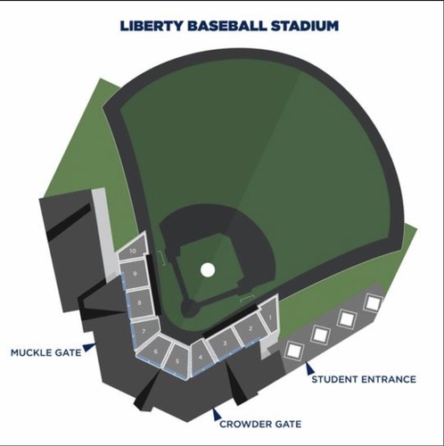 Liberty Baseball Stadium Seating Chart