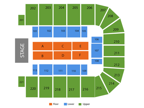 Cadence Bank Arena Seating Chart