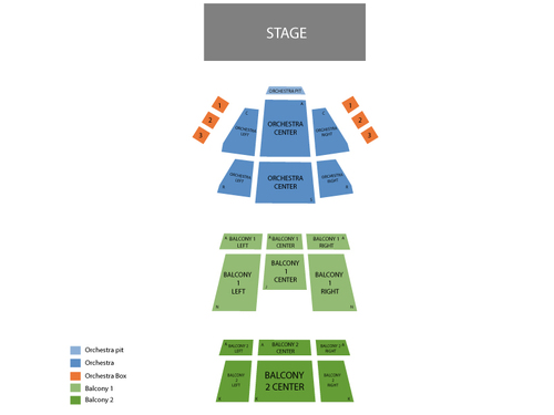 Fletcher Hall Seating Chart