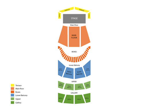 Jessie Montgomery Venue Map