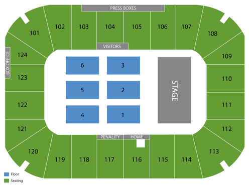 Whittemore Center Arena Seating Chart