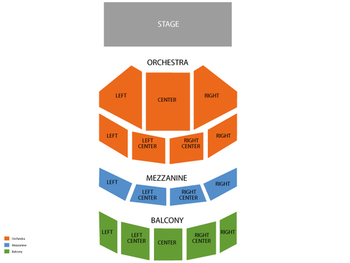 Rain - A Tribute To The Beatles Venue Map
